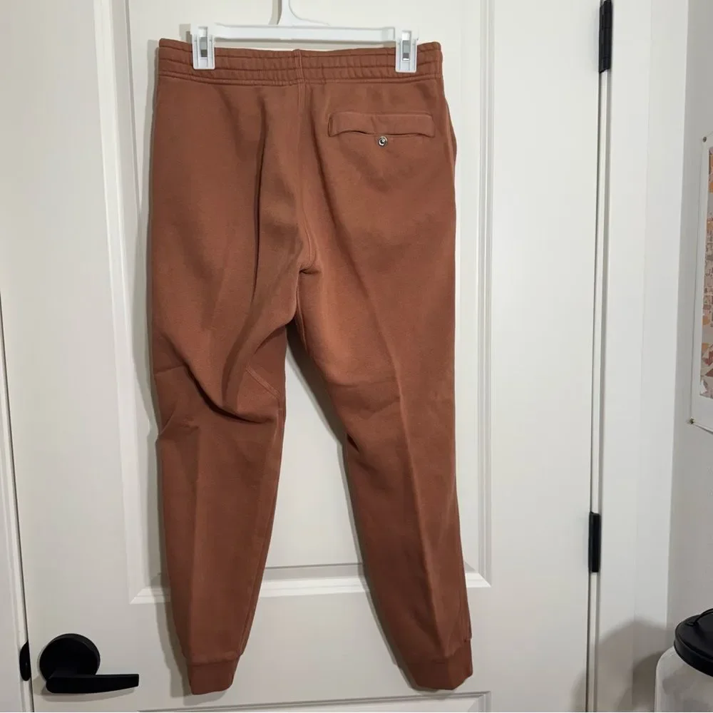 Nike Burnt Orange Athletic Jogger Sweatpants